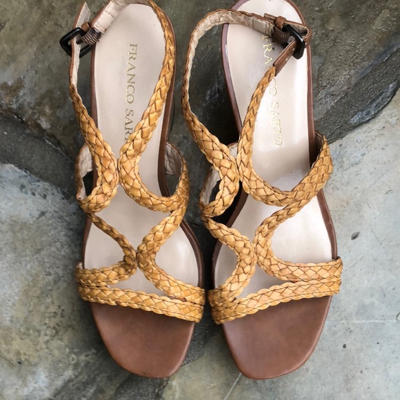 Franco Sarto summer wedge sandle - Picture 1 of 5